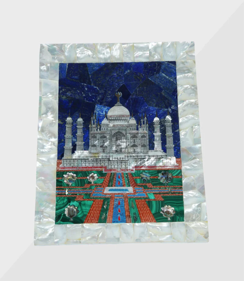 marble-inlay-plate Marble Inlay Plate