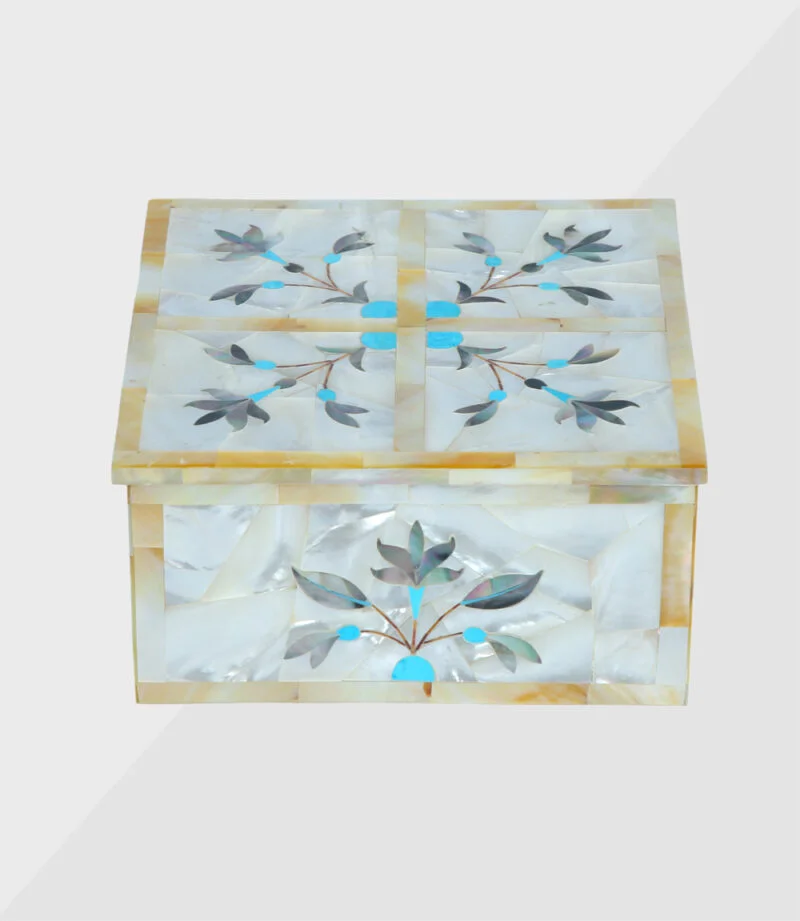 white-marble-inlay-jewellery-box White Marble Inlay Jewellery Box